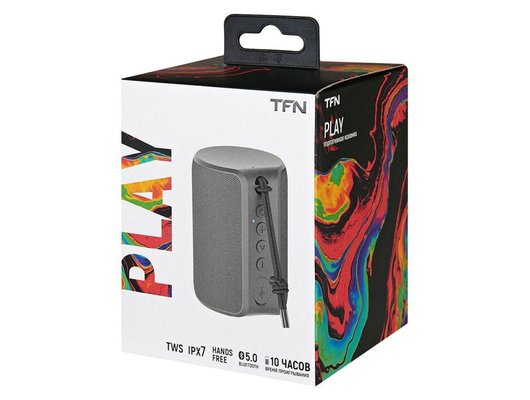 Портативная акустика TFN PLAY GRAY